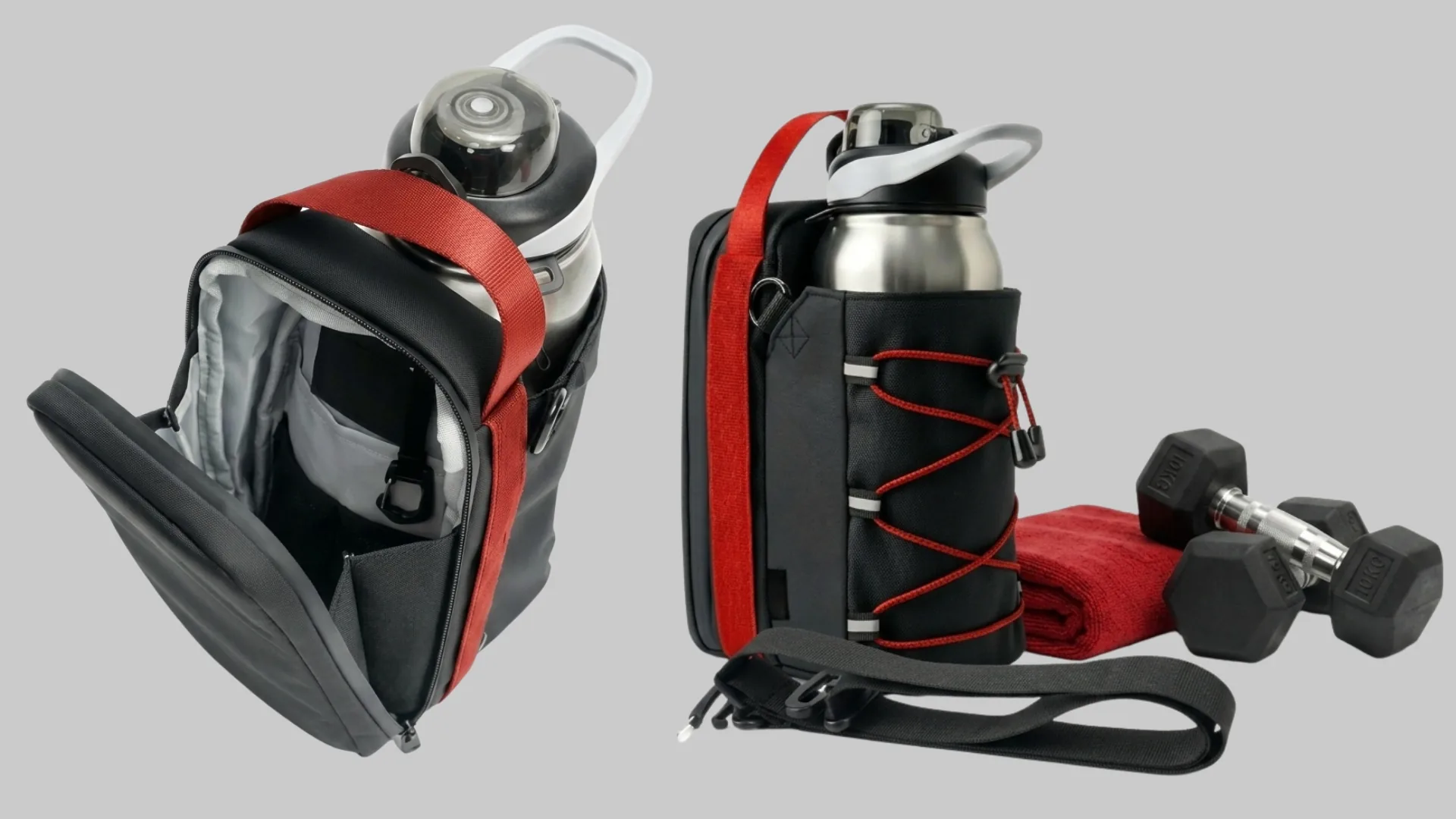 Photo 2 of 6: Magnetic Gym Water Bottle Holder